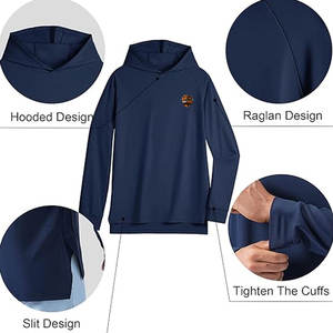 Sudaderas con Capucha para Hombre, Sólidas, Casuales, de Invierno, para Fitness, de Secado Rápido, Material Transpirable y Ecológico, para Sesiones de Gimnasio, Entrenamiento al Aire Libre - Product Image 5