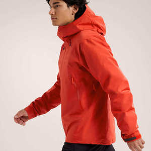Chaqueta Impermeable para Hombre, para Senderismo al Aire Libre, Cortavientos, con Capucha, Chaqueta de Montaña, Transpirable, para Trekking y Montañismo - Product Image 4