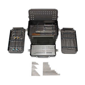 Kit d'instruments chirurgicaux vétérinaires réutilisables Astrin, système chirurgical complet pour la chirurgie des chiens et des petits animaux, approuvé CE - Product Image 4