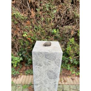 Ornement de jardin hérisson en bronze, figurine décorative d'extérieur, sculpture antique faite à la main, fournitures de jardin - Product Image 4