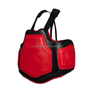 Protector de Pecho Ajustable y Grueso para Boxeo, MMA, Karate, Entrenamiento, Material de Cuero/PU, Tamaño Personalizable - Product Image 2