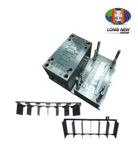 LONGNEW OEM Connector Barrier Strip Injection Mold | HIPS Plastic, 4-Cavity, Polished Surface - Product Image 2