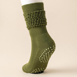 Pilates Socks for Women Header <b>Card</b> Custom Logo Breathable <b>Thick</b> Nylon/Cotton Anti-Slip Workout Dance Yoga ODM - Product Image 2