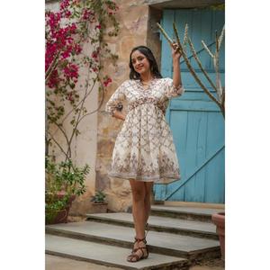 Vestido Maxi estampado floral de Fabzone - Product Image 1