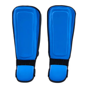 Protections de Taekwondo et Karaté en mousse trempée pour le combat – Équipement de protection pour mains, pieds, tête, tibias – Protège-tibias en cuir professionnels - Product Image 1