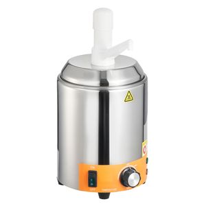 Dispenser Elettrico Commerciale per Formaggio 2.4L, Scaldafonduta in Plastica, 86-230 Fahrenheit, Macchina per Salse e Spezie - Product Image 1