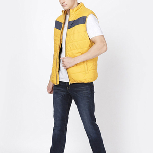 Gilet matelassé léger et tendance en toile pour homme, personnalisé, avec du duvet de canard, idéal pour l'hiver - Product Image 4