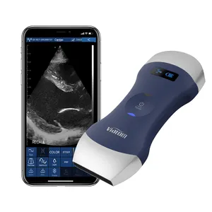 Scanner à ultrasons portable sans fil Viatom Poids 260g/0.6 lbs Compatible avec les tablettes et les ultrasons portables ios/android