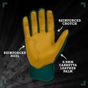 Guantes de Bateo de Béisbol y Sóftbol de Cuero Genuino de Alta Calidad 2026, Talla XL para Mano Izquierda, Diseño Multicolor, Cierre de Gancho y Bucle, para Adultos, OEM - Product Image 6