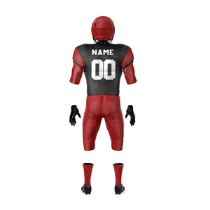<b>Light</b> Weight Breathable Short Sleeve Custom American Football Uniform Plus Size High Quality Plain Color Mesh Fabric Sublimated - Product Image 2