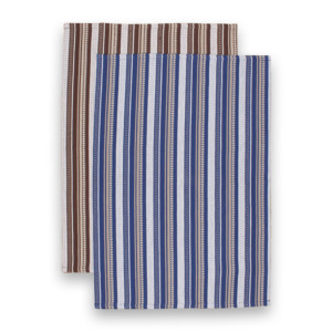 Toalla de cocina con diseño de rayas tejidas de algodón 100%, suave, cómoda, de rápida absorción, seca, multiusos, ecológica, limpieza, lavado a mano - Product Image 5