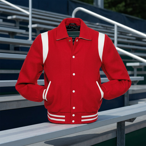 Custom Versity Jackets With Logo & Chenille Patch <b>Make</b> <b>Your</b> <b>Own</b> Design Custom Versity Jackets With Custom Sizes - Product Image 4