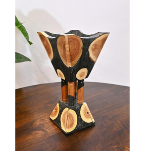 Quemador de Bakhoor de Resina Epoxi y Madera Natural, Elegante y Más Vendido, para Oud Árabe, Incienso y Decoración del Hogar, Suministro Mundial - Product Image 3