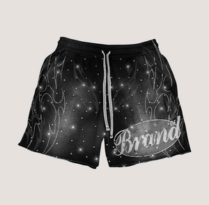 ชุดเซ็ตเสื้อยืดแขนสั้นกางเกงขาสั้นสองชิ้นสไตล์ลำลองสำหรับผู้ชาย SHY SPORTS รุ่นคัสตอมซัมเมอร์  แบบวินเทจ - Product Image 5
