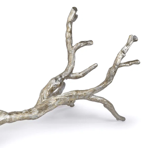 Luxury Silver Aluminum <b>Tree</b> <b>Branch</b> Centerpiece Large Metal Driftwood Sculpture for Wedding Table Decor & Modern Home Interior - Product Image 2