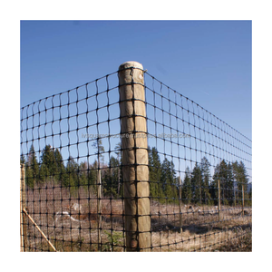 Malla de Alambre Galvanizada de Alta Resistencia para Cercas de Ganado, con Nudos Fijos, para Campos Agrícolas y Praderas, Suministro de Fábrica - Product Image 1