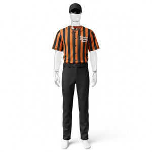 Conjunto de Uniforme de Béisbol Impreso en 3D con Nombre de Equipo Personalizado para Unisex, Tallas Grandes, Jersey de Béisbol Transpirable, Pantalones de Softbol - Product Image 1