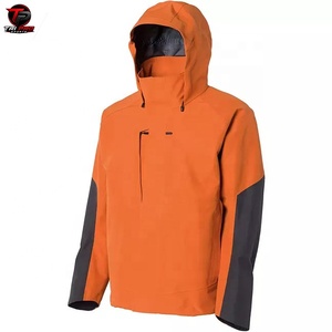 <b>Men's</b> Winter Waterproof Breathable Windbreaker Hoodie Ski Jacket Zipper Hard Shell <b>Rain</b> <b>Coat</b> for Snowboarding Travel OEM Service - Product Image 4
