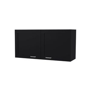 Armadietto da cucina a 2 ante nero - Product Image 3