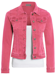 Chaquetas Vaqueras para Mujer con Estampados por Transferencia Térmica, Prendas Exteriores Modernas para Verano, Otoño e Invierno - Product Image 5