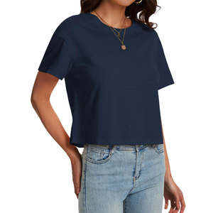 Haut court pour femme ultra léger, épaisseur standard, doux, confortable, durable, ajustement parfait, manches courtes - Product Image 5