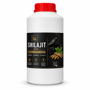 Résine de Shilajit traditionnelle de l'Himalaya 1 kg avec Ashwagandha, résine de Shilajit pure à base de plantes, qualité export, fournisseur en gros d'Inde - Product Image 1