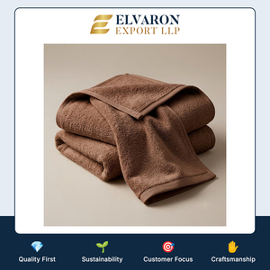 Serviette de bain en coton peigné de qualité supérieure, serviette de bain douce pour hôtel, spa, complexe hôtelier et usage quotidien - Product Image 6