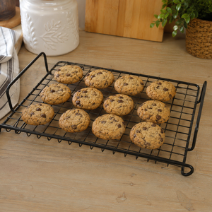 Metal Wire <b>Cooling</b> <b>Rack</b> with Handles Durable Kitchen Baking Tray Modern Design for Home Use - Product Image 3