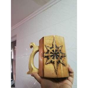 Handmade Wooden <b>Mug</b> for Tea Coffee Beverages Use for Coffee & Tea <b>Sets</b> - Product Image 4