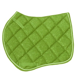 Nouveau 2024 coussin de selle pailleté tout usage équitation tapis de selle personnalisé conception personnalisée en gros tissu confort respirant - Product Image 2