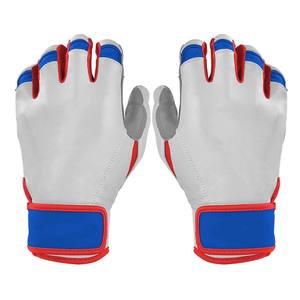 Gants de frappe en cuir Cabrreta rouge et jaune pour adultes et jeunes, fermeture auto-agrippante, entraînement, légers, séchage rapide - Product Image 4