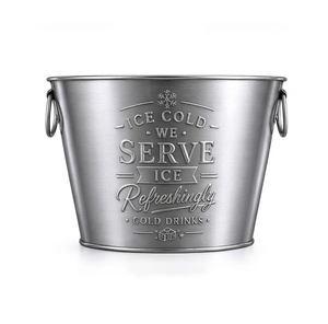 Embossed <b>5</b> Gallon Galvanized <b>Iron</b> Drink Tub - Product Image 2