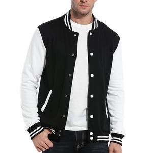 Chaqueta Varsity con Mangas de Cuero y Bordado Personalizado, Fabricante Profesional, Chaqueta de Invierno de Alta Calidad para Hombre, Estilo Letterman de Béisbol - Product Image 1