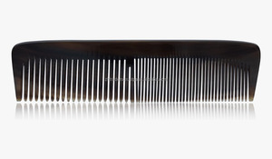 <b>Hair</b> Care Common Luxurious Custom Logo <b>Comb</b> Type Buffalo Horn <b>Hair</b> <b>Comb</b> High-Grade Wood Handle for Home or Salon - Product Image 2