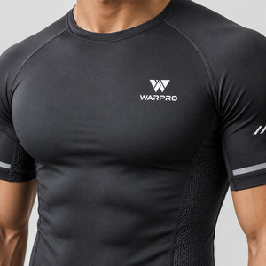 <b>Compression</b> Rash Guard MMA BJJ Workout for Adults Unisex Spandex/Cotton Full Sleeve Garment Dyed Heat-Transfer Printed UPF50+ - Product Image 5