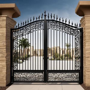 Upgrade your property with heavy-duty wrought iron <b>gates</b> engineered for long-lasting protection and sophisticated visual style! - Product Image 2