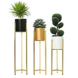 Jardinière en métal faite à la main, design floral, qualité supérieure, pour intérieur et extérieur, pots décoratifs, utilisation comme jardinière - Product Image 6