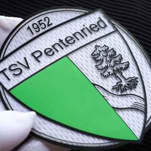 แพทช์ยางซิลิโคนและพีวีซีรูปทรงโลโก้แบบกำหนดเอง 2 มิติ/3 มิติ คุณภาพสูง น้ำหนักเบา สีตามสั่ง สำหรับเสื้อผ้า - Product Image 6