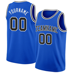Maillots de basket-ball en maille 100% polyester respirant, personnalisables avec logo sur le devant, nom et numéro personnalisés, vente en gros - Product Image 3