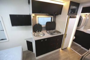 Caravane pliante ECOCAMPOR pour la vente en gros, tout-terrain, avec cuisine et coffre de rangement, certifiée CE - Product Image 4