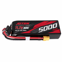 Batterie LiPo JOTEN 5000mAh 3S 11.1V 60C XT60 pour Drone FPV, Voiture RC, UAV – Fabrication OEM/ODM, Personnalisation Usine, Décharge Élevée
