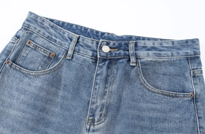 <b>mens</b> fit jeans modern denim pants slim ankle cut casual wear stylish comfortable <b>stretch</b> fabric fashion trousers - Product Image 2