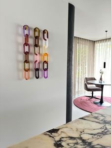 Eslabones de Cadena de Resina Transparentes de Gran Tamaño y Coloridos para Decoración de Paredes, Accesorios para Habitaciones, Todos los Colores Disponibles, Artesanías de Resina - Product Image 3