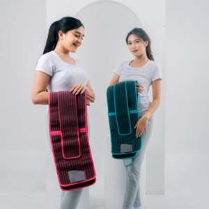 Corsé de Carbón de Bambú Nano de la Mejor Calidad con un Diseño Moderno y Colores Elegantes Rosa y Turquesa para Abdomen y Cintura - Product Image 1