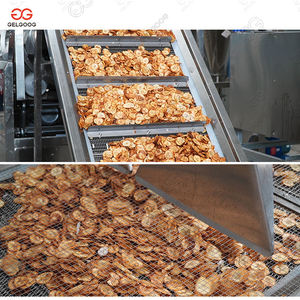 220V Electric Fruits & <b>Fryer</b> <b>Machines</b> Industrial 7200*1400*2300mm Plantain Chips Frying <b>Machine</b> for Banana Slicer Crisps Maker - Product Image 2