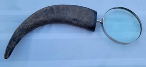 Nueva Lupa Hecha a Mano con Mango de Cuerno de Búfalo, Ecológica, para Lectura de Precisión y Estilo Clásico Vintage de Alta Calidad - Product Image 3