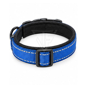 Collier de promenade réglable en cuir pour animaux de compagnie avec laisse assortie, sangle de cou, boucle en métal, anneau en D et poignée confortable - Product Image 6