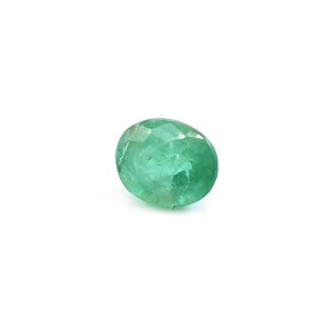 Émeraude ovale naturelle du Zambie 2,38 carats, pierre précieuse naturelle à facettes, prête à l'emploi pour la création de bijoux - Product Image 4