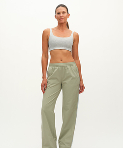 Pantalon de jogging décontracté pour femme en polyester/coton, taille élastique mi-haute, coupe droite, longueur cheville moyenne, pour activités de plein air, service OEM, le meilleur - Product Image 5