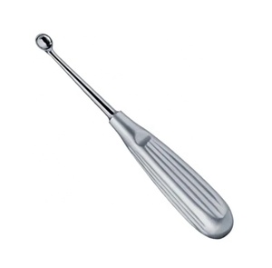 Cureta ósea Bruns de acero inoxidable de alta calidad, instrumentos quirúrgicos ortopédicos, instrumentos de cirugía plástica de acero inoxidable - Product Image 5
